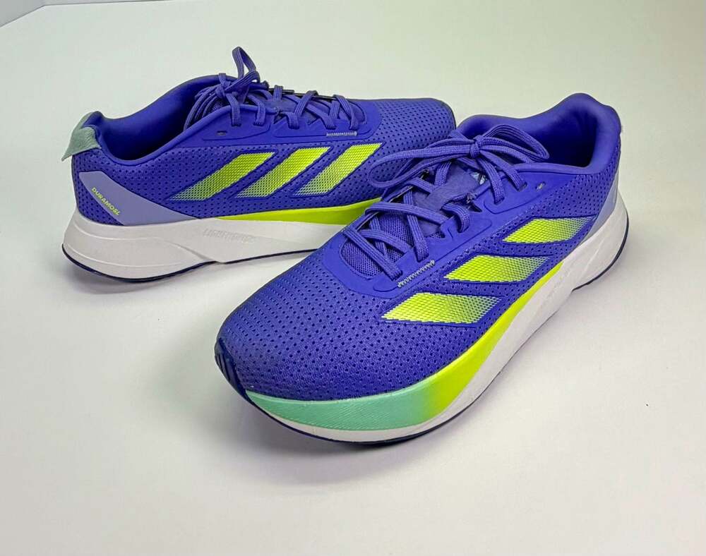 Adidas Men's Duramo SL Running Shoes Blue Spark Lucid Lemon IF9478 Size 9